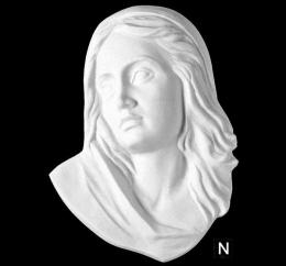 BLACK SYNTHETIC MARBLE VIRGIN FACE